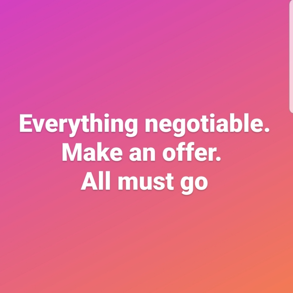 All items must go